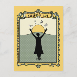 Carte postale C_ Fêter la vie