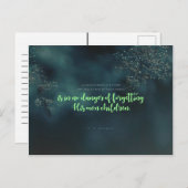 Carte Postale C. H. Spurgeon - Celui qui compte les étoiles (Devant / Derrière)