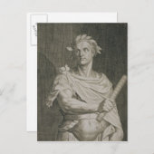 Carte Postale C. Julius Caesar (100-44 BC) Empereur de Rome (Devant / Derrière)