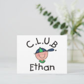 Carte postale C.L.U.B. Ethan (Debout devant)