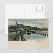 Carte Postale ca 1900 Liège l'écluse bishoprique