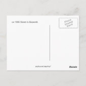 Carte Postale ca 1935 Rue à Nazareth, marché aux légumes (Dos)