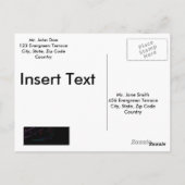 Carte Postale Ça Compte ! Soutenez la maladie de Hirschsprung (Dos)