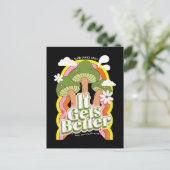 Carte Postale Ça devient mieux | Sensations Super Good Vibes & R (Debout devant)