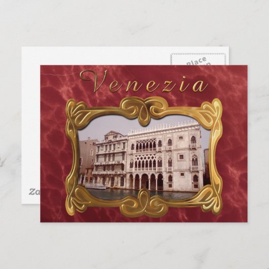 Carte Postale Ca' D'Oro (Devant / Derrière)