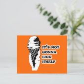 Carte Postale Ça ne va pas se lécher (Debout devant)