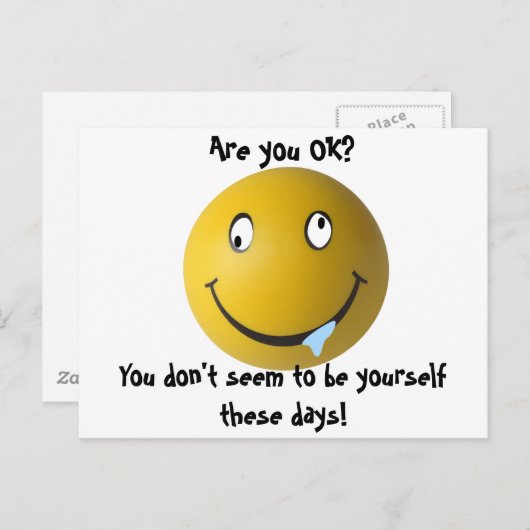 Carte Postale Ça va (Devant / Derrière)