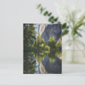 Carte Postale CA, Yosemite NP, El Capitan reflété dans Merced (Debout devant)