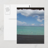 Carte postale Cabana à chaume (Devant / Derrière)