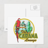 Carte Postale Cabana Lounge (Devant / Derrière)