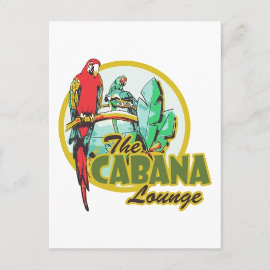 Carte Postale Cabana Lounge (Devant)