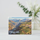 Carte Postale Cabanaconde Pérou (Debout devant)