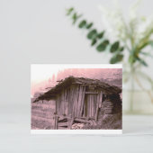 Carte Postale Cabane d'agriculteurs (Debout devant)