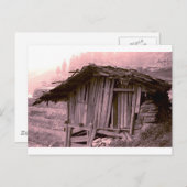 Carte Postale Cabane d'agriculteurs (Devant / Derrière)