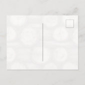 Carte Postale Cabane en rondins de bois Pensant à vous (Dos)