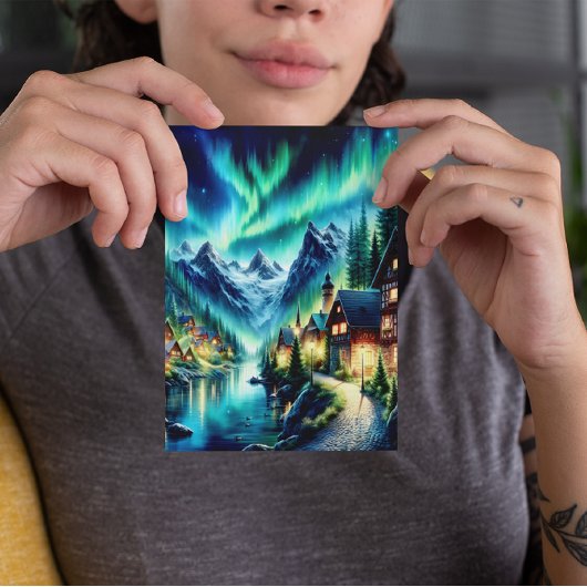 Carte Postale Cabane Enchantée dans les Bois Murmurants