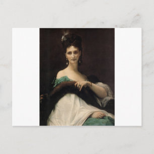 Carte Postale Cabanel Alexandre La Comtesse de Keller 1873