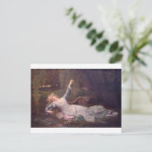 Carte Postale Cabanel Alexandre Ophelia 1883 (Debout devant)