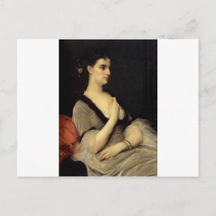 Carte Postale Cabanel Alexandre Portrait De La Comtesse E A Voro