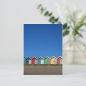 Carte Postale cabanes de plage (Debout devant)