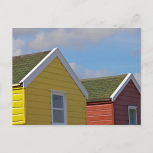 Carte Postale Cabanes de Plage Southwold, Angleterre