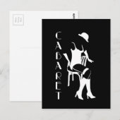 Carte Postale Cabaret (Devant / Derrière)