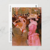 Carte Postale Cabaret (Devant / Derrière)