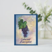Carte postale Cabernet Sauvignon (Debout devant)