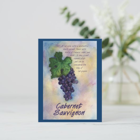 Carte postale Cabernet Sauvignon (Debout devant)