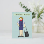 Carte Postale Cabin Crew (Debout devant)