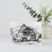 Carte Postale Cabine Bog-Trotters (Debout devant)
