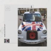 Carte Postale Cabine britannique (Devant / Derrière)