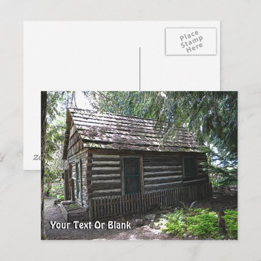 Carte Postale Cabine de journal (Devant / Derrière)