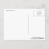 Carte Postale Cabine de montagne (Dos)