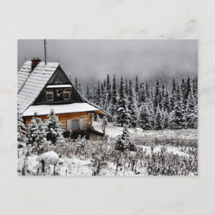 Carte Postale Cabine d'hiver.