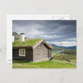 Carte postale cabine du journal du toit (Devant / Derrière)