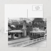 Carte Postale Cabine John Streetcar, années 1930 (Devant / Derrière)