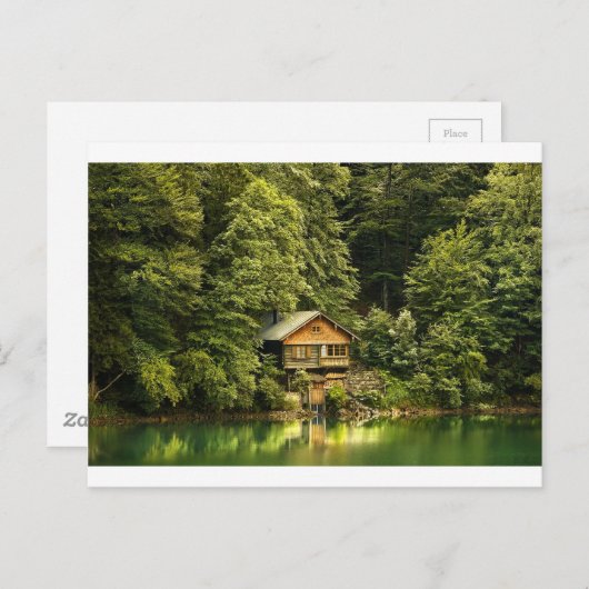 Carte Postale Cabine Lake House (Devant / Derrière)