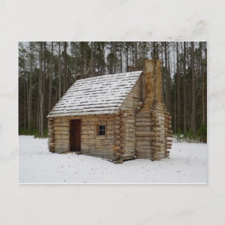 Carte Postale Cabine neigeux