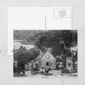 Carte Postale Cabine noir (Devant / Derrière)