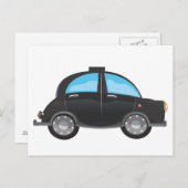 Carte Postale Cabine noire (Devant / Derrière)