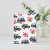 Carte Postale cabine noire (Debout devant)