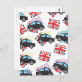 Carte Postale cabine noire (Devant / Derrière)