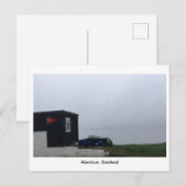 Carte Postale Cabine portuaire d'Aberdour (Devant / Derrière)