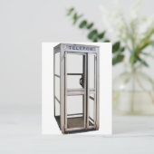 Carte Postale Cabine téléphonique (Debout devant)