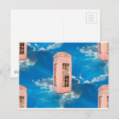 Carte Postale cabine téléphonique (Devant / Derrière)