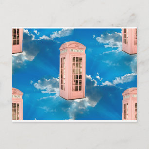 Carte Postale cabine téléphonique