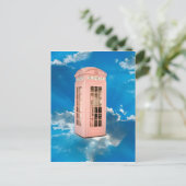 Carte Postale cabine téléphonique (Debout devant)