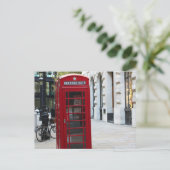 Carte Postale Cabine téléphonique (Debout devant)