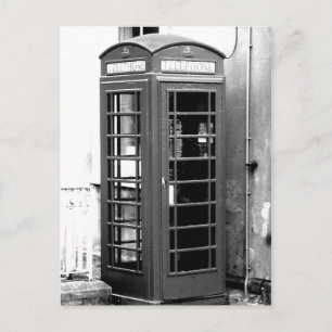 Carte Postale Cabine téléphonique anglais